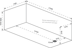 Bas Акриловая ванна Энтони 170х75 – фотография-4